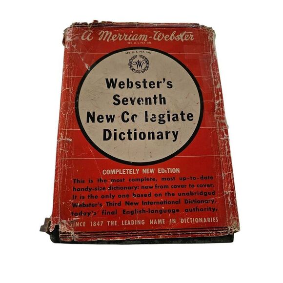 Webster's seventh new collegiate dictionary  - Merriam-Webster - Picture 1 of 4